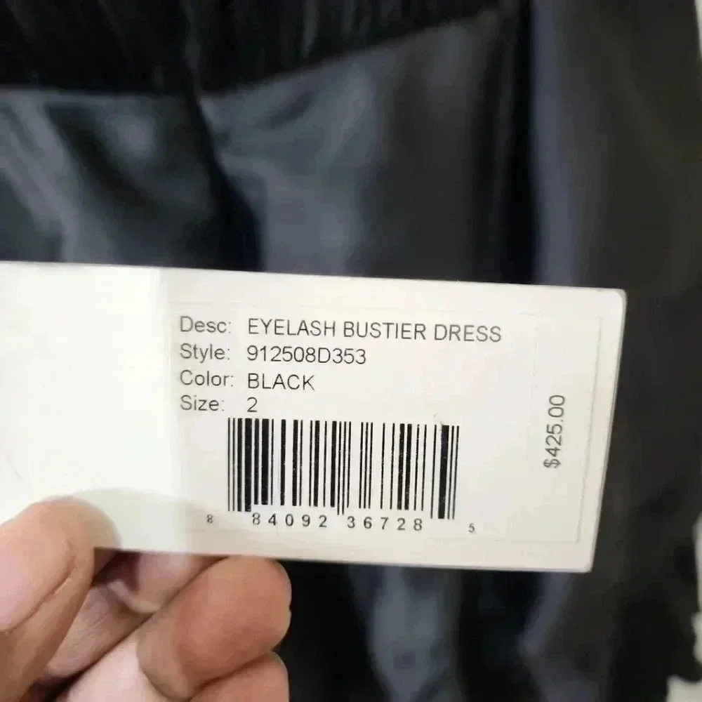 Rebecca Taylor Eyelash Bustier Dress. Nwt! Size 2